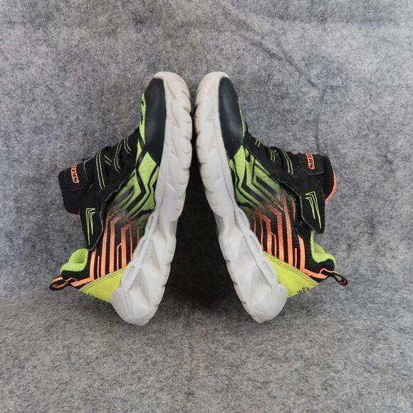 Skechers Shoes Kids 8 Athletic Magna Light Up Slip On Trainer Sneakers Toddler - Picture 9 of 12